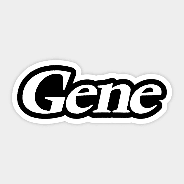 Gene Sticker by blacklucia